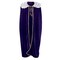 Beistle Royal Purple Adult King/Queen Mardi Gras Robe or Halloween Costume Accessory 52"
